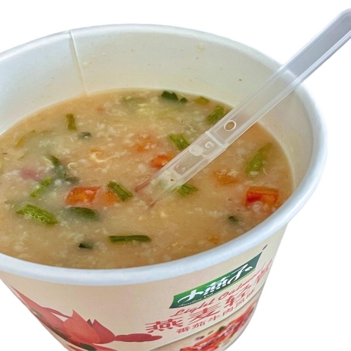 Oatmeal cup filling and sealing machine