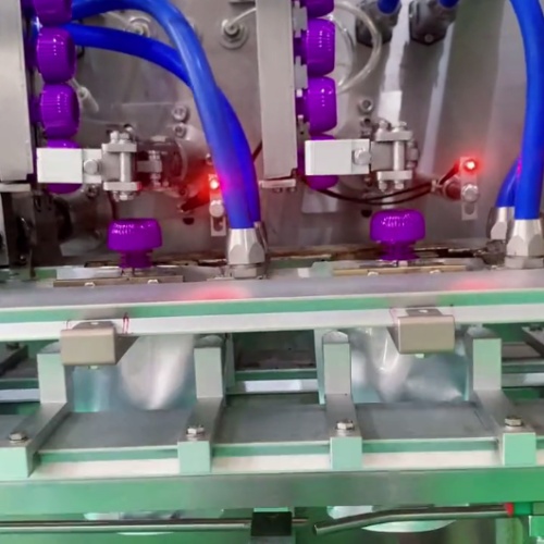 Suction bag horizontal packaging machine