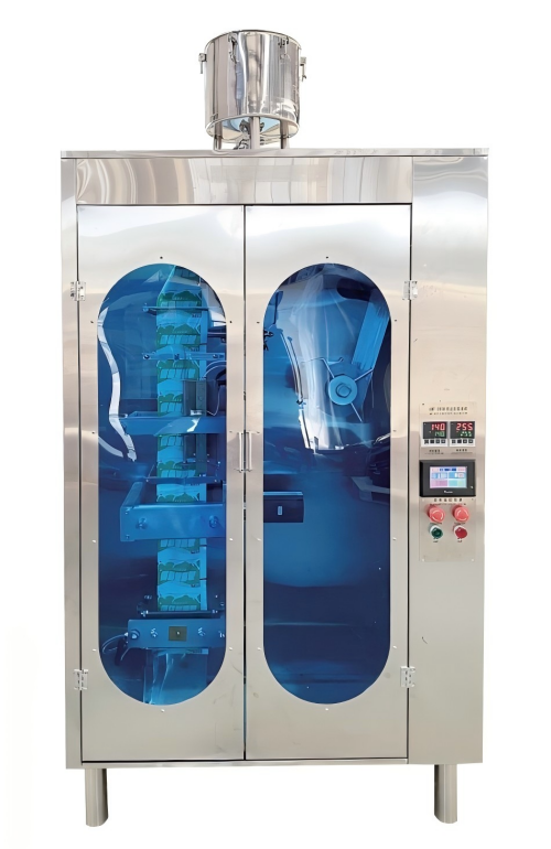 [Success Case] 2,000 bags/hour: Automatic three-side-seal liquid packaging machine installed in Belgium