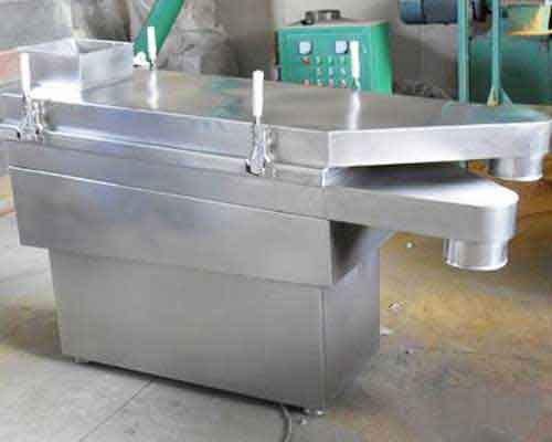 linear vibrating sieve machine used