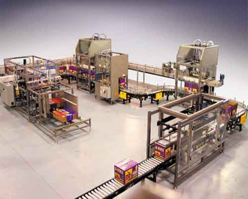 used automatic carton packing line