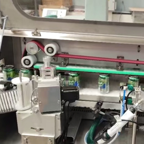 Straw Sticking Machine for Cylindrical Containers