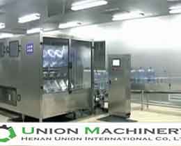 5 gallon water container washing filling capping machine fully automatic mineral water barrel filler