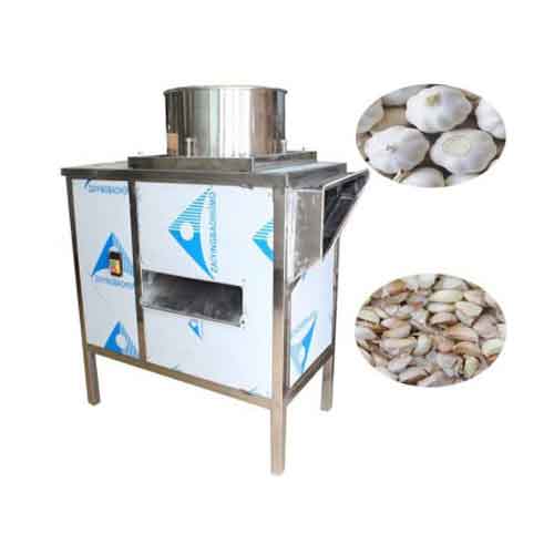 Garlic separating machine