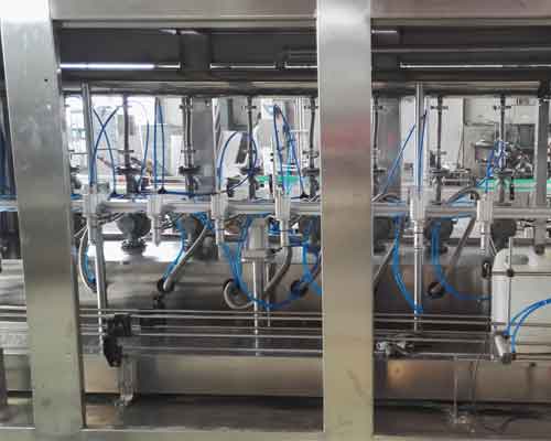 automatic bottled oil filling machine