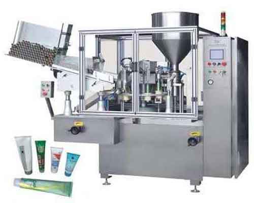 plastic tube fillingand tail sealing machine