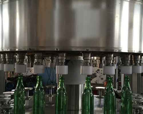 automatic rotary glass bottle liquor filling machine