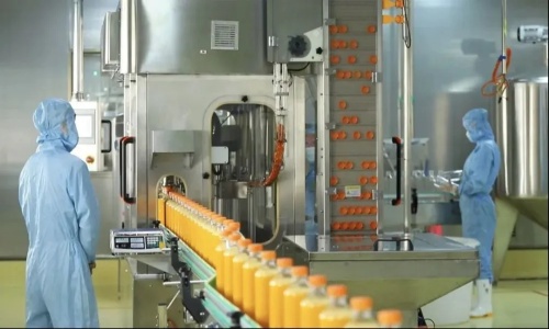 High-speed juice beverage filling production line is installed in Turkey