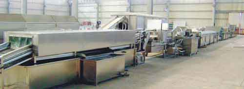 pre treatment production lines