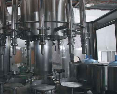 automatic linear type water filling machine