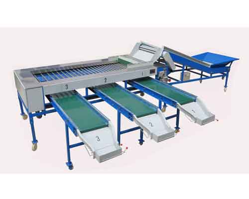 vegetable rolle type sorting machines