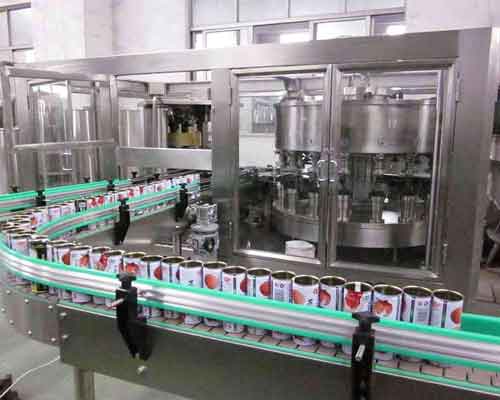Zip-top Canned Juice Filling Sealing machine