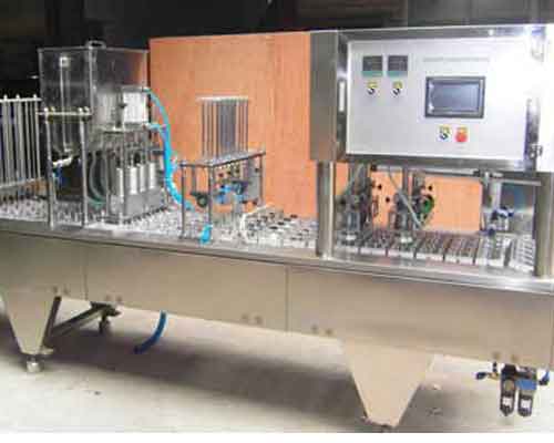 yogurt cup filling machine